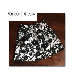 White House Black Market Mini fit & flair Skirt